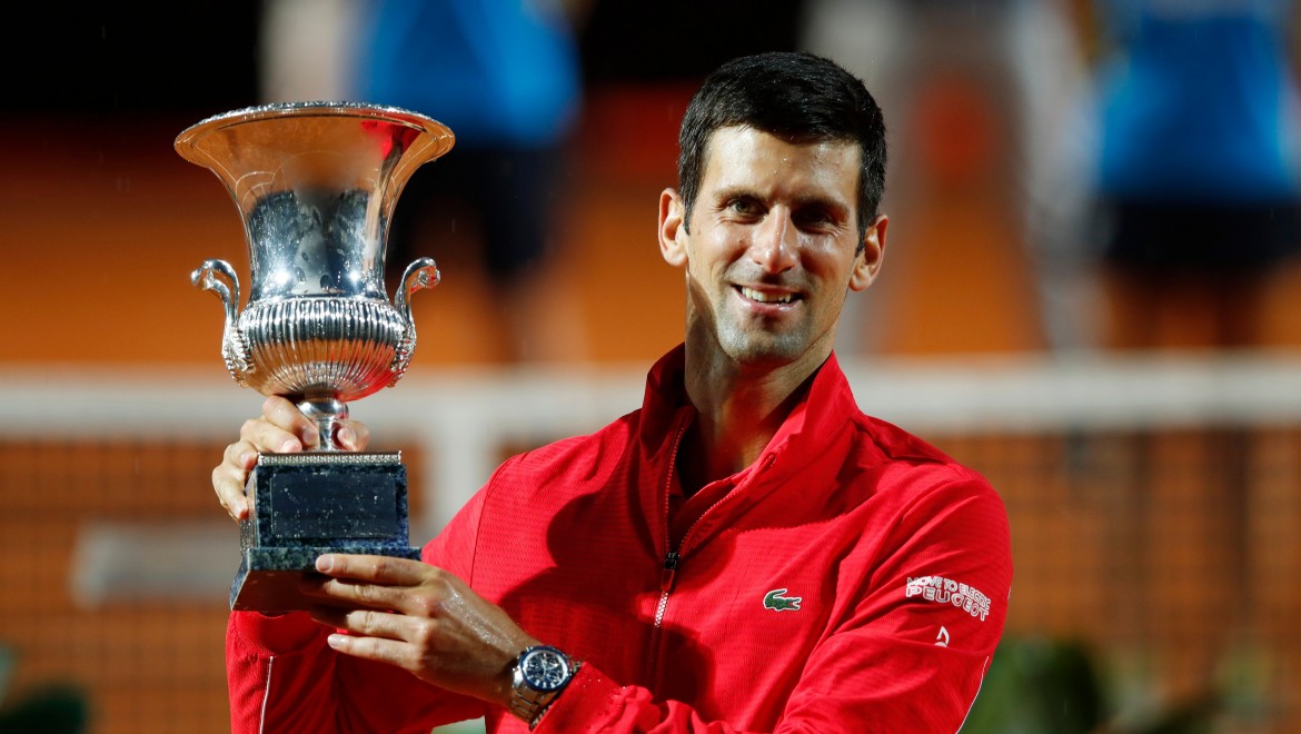 Novak Djokovic Roma Masters'ta 5.kez şampiyon