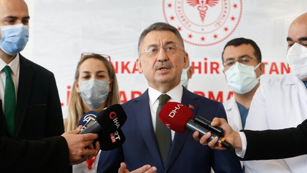 Cumhurbaşkanı Yardımcısı Oktay'dan yerli aşı açıklaması: 3'ünde insan uygulamalarına başlandı