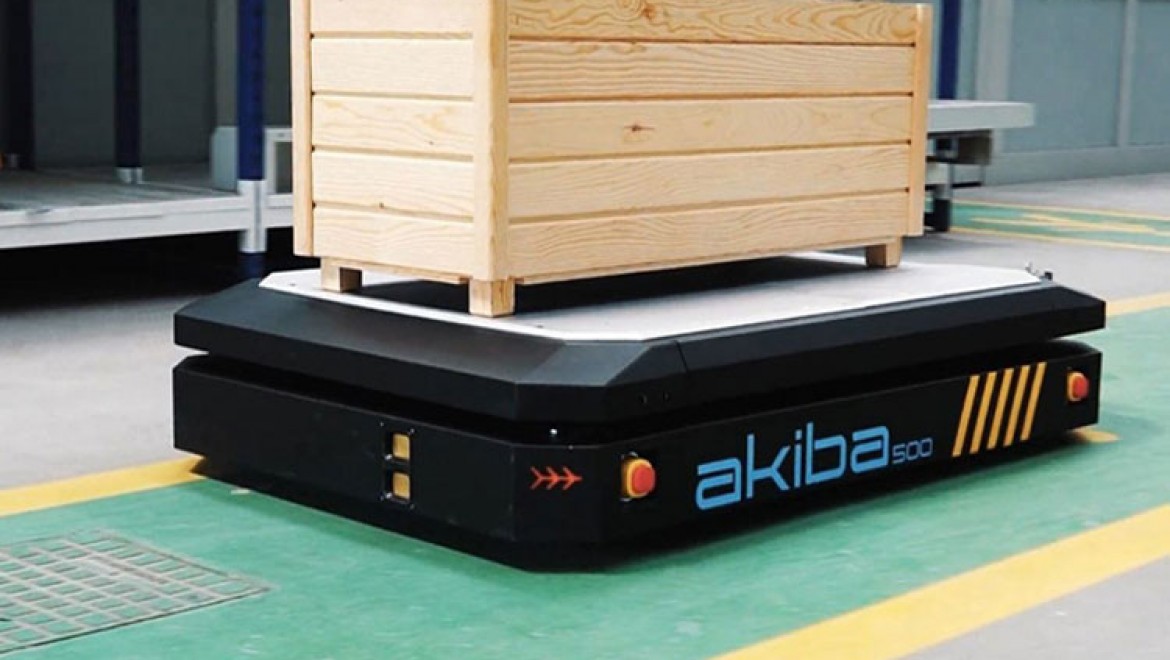 İnsansız yük taşıma robotu 'AKİBA' seri üretime hazır