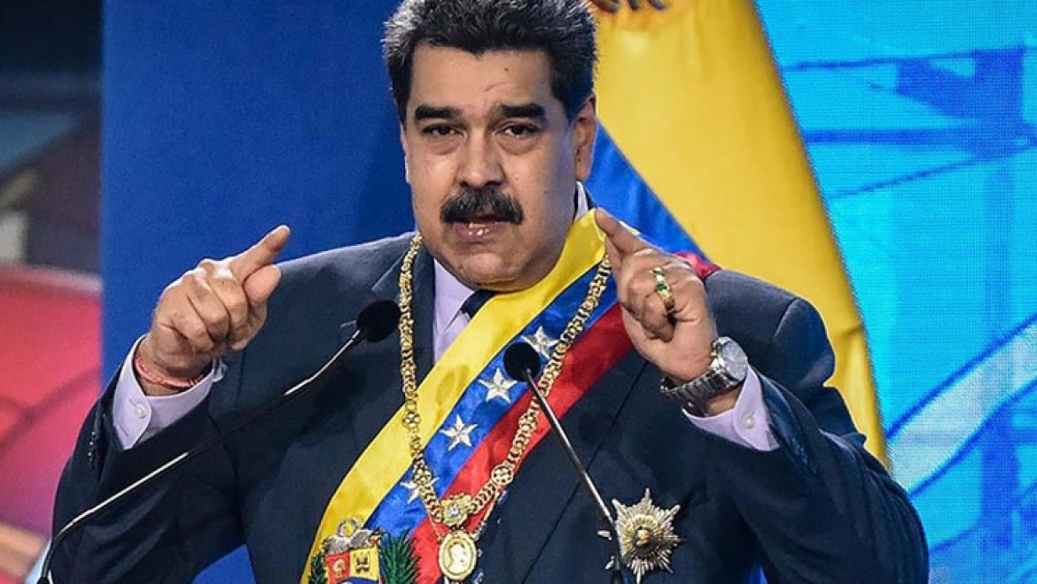 Venezuela Devlet Başkanı Maduro, muhalefetle diyaloğun ABD yüzünden kesildiğini söyledi