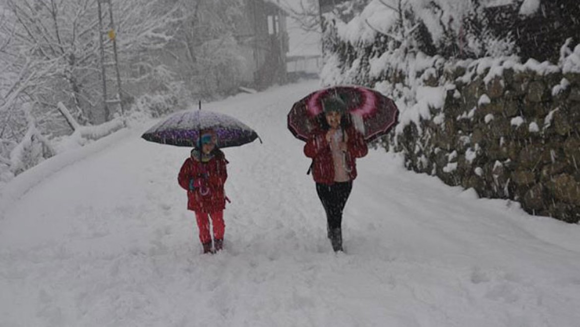 Kahramanmaraş'ta eğitime Kar Tatili