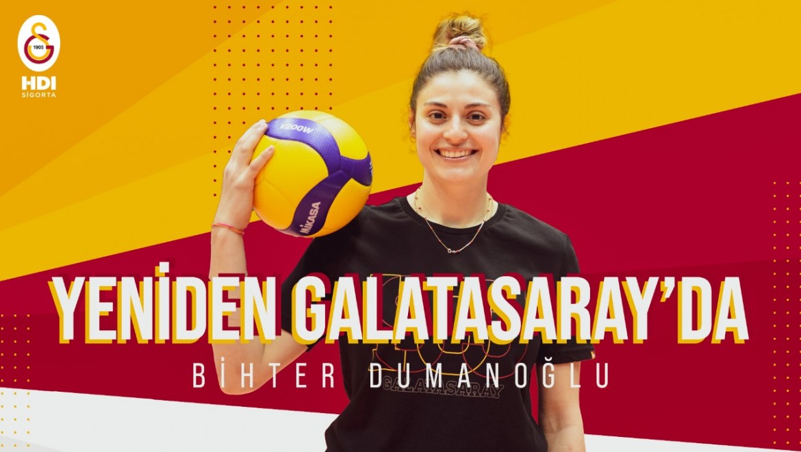 Galatasaray HDI Sigorta Kadın Voleybol Takımı Bihter Dumanoğlu'nu transfer etti