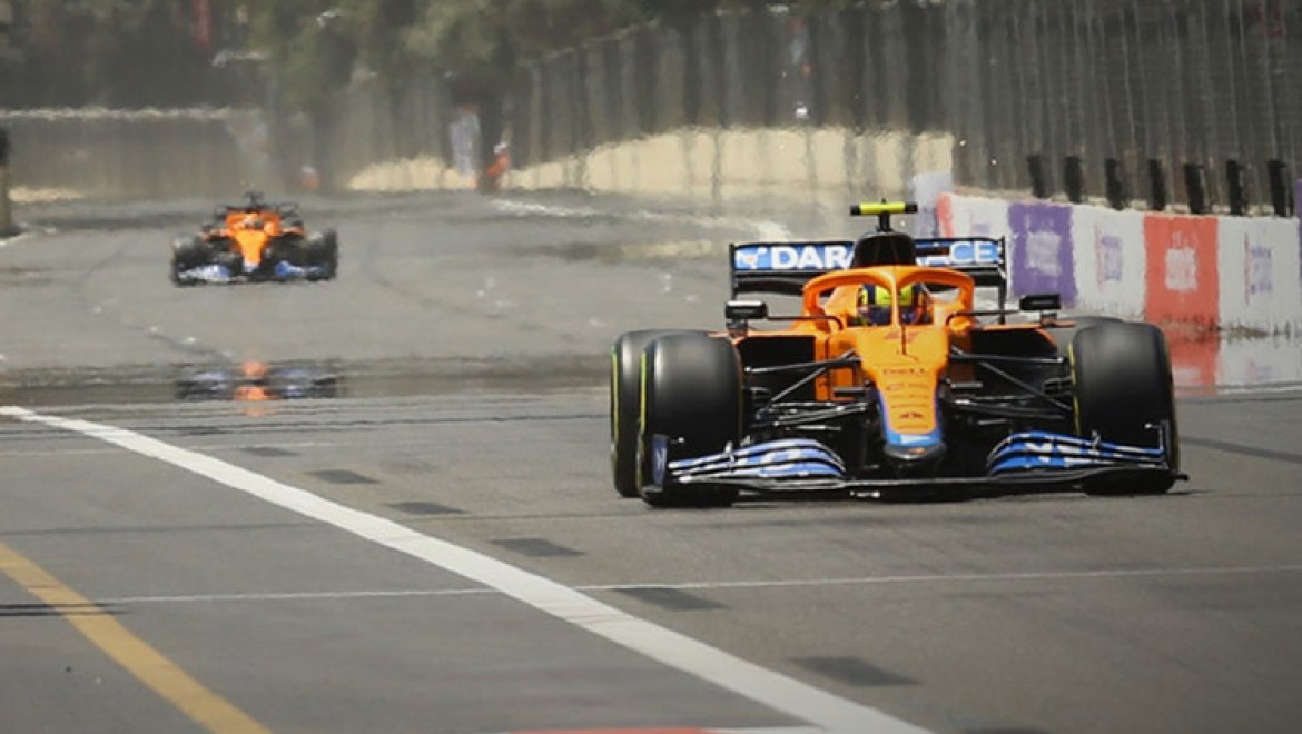 F1 Rusya Grand Prix'sinde pole pozisyonu Londo Norris'in