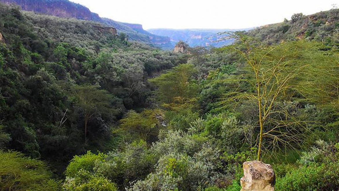Kenya'nın doğa harikası 'Cehennem Kapısı'