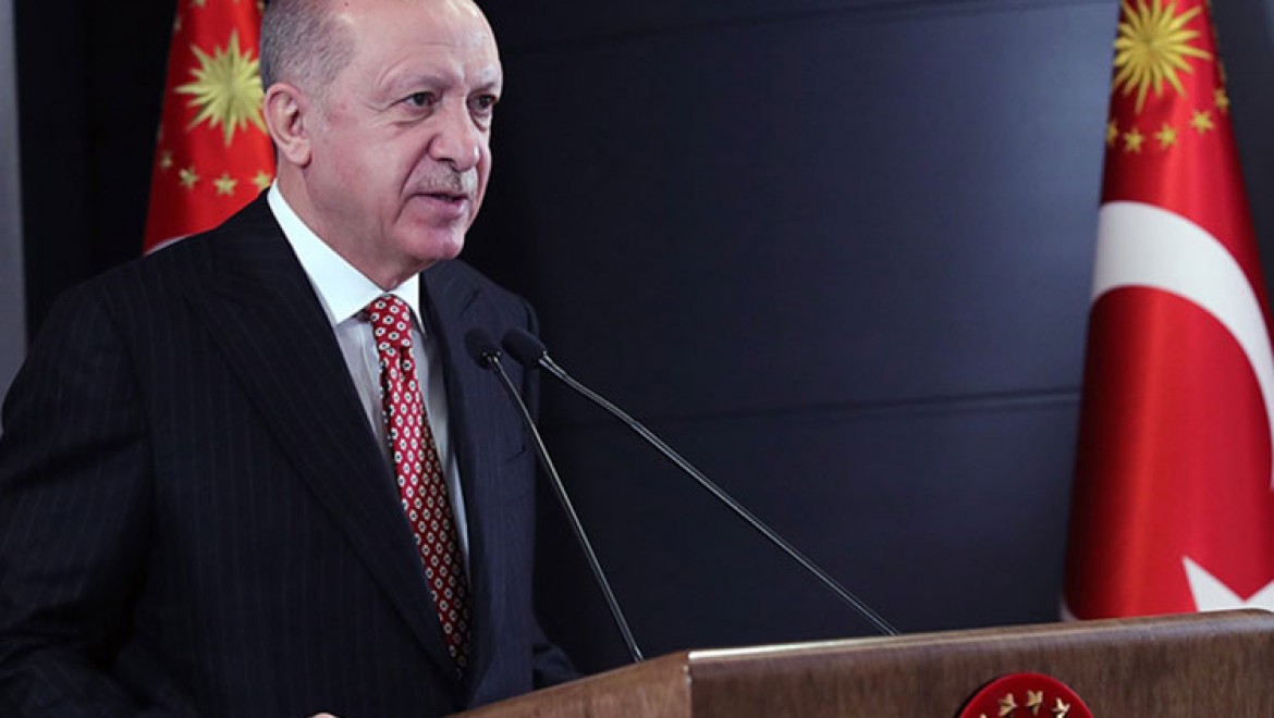 Cumhurbaşkanı Erdoğan: 2021 senesini ülkemiz ve milletimiz için bir şahlanış yılına dönüştüreceğiz