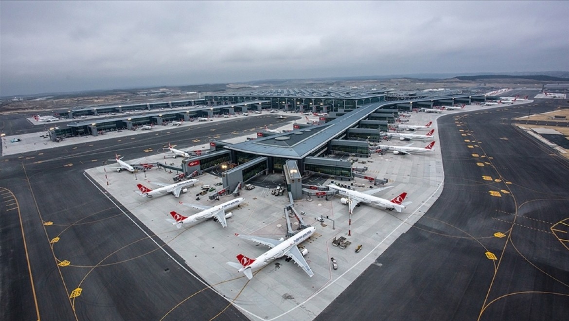 İstanbul Havalimanı, 635 uçuşla Avrupa'da zirveyi bırakmadı