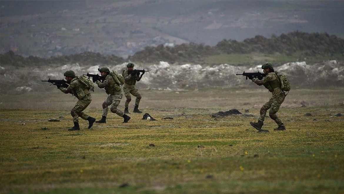 Barış Pınarı bölgesine sızma girişimindeki 4 terörist etkisiz hale getirildi