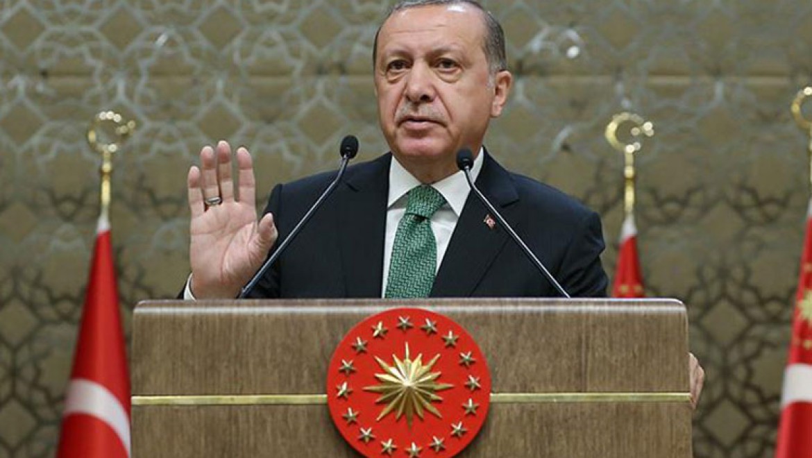Cumhurbaşkanı Erdoğan: Suriye'nin kuzeyinde sözde devlet asla kurdurmayız