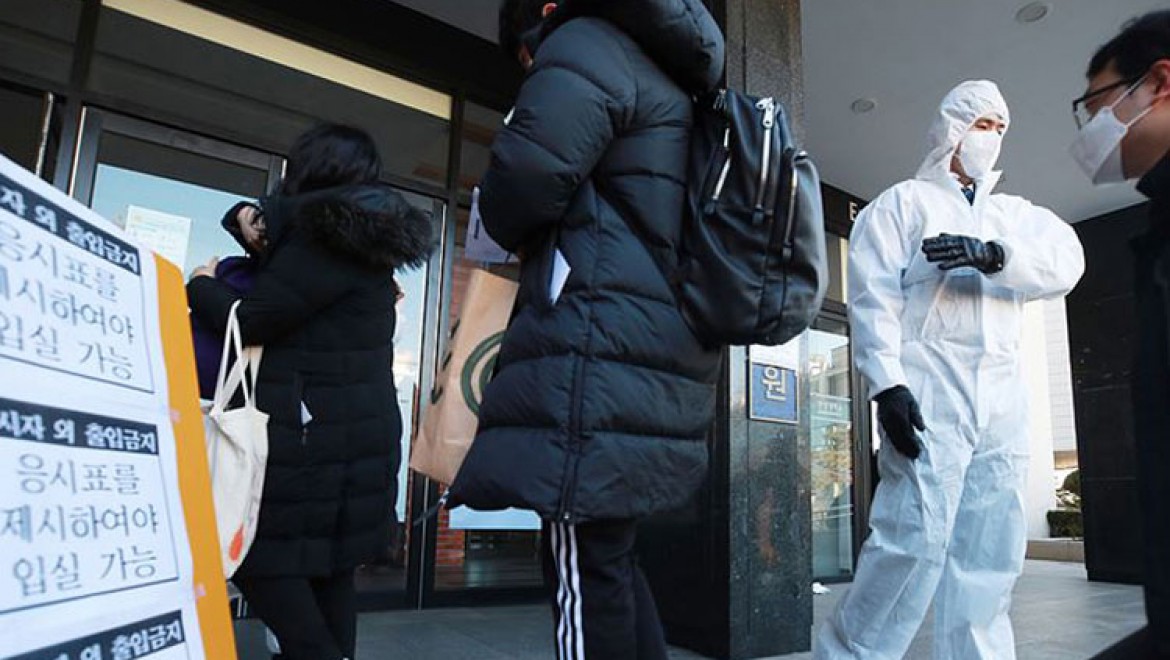 Güney Kore'de Kovid-19 nedeniyle alarm seviyesi en yüksek düzeye çıkarıldı