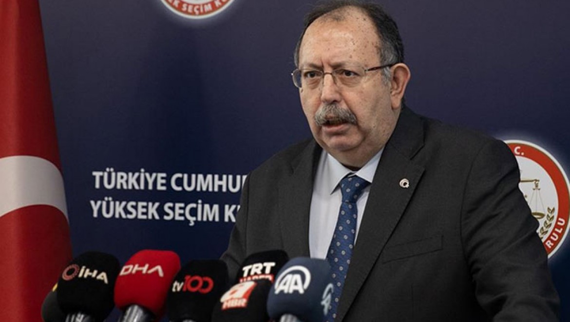 YSK Başkanı Yener, yurt dışında oy kullanılabilecek ülke sayısını açıkladı