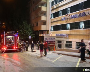 Yalova'da özel bir hastanede çıkan yangın söndürüldü