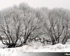 Ardahan'ın Göle ilçesi eksi 39 dereceyi gördü