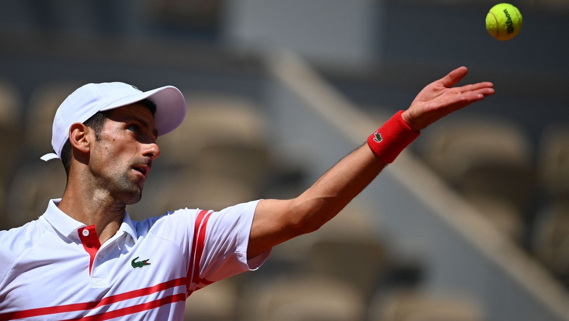 Novak Djokovic Roland Garros'ta 15. kez çeyrek finalde