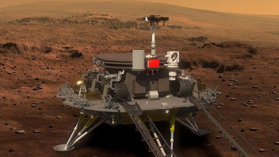 Çin 'Mars'a iniş testi' yaptı