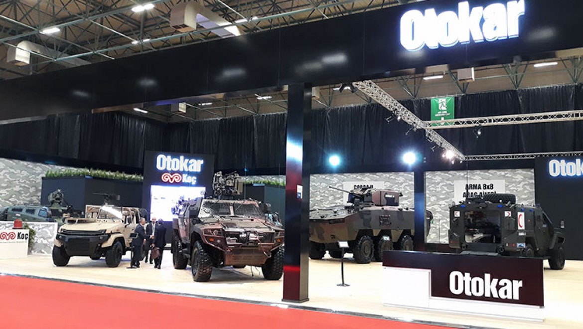 Otokar IDEF 2019'da Yeni Zırhlı Araçlarını Sergiliyor