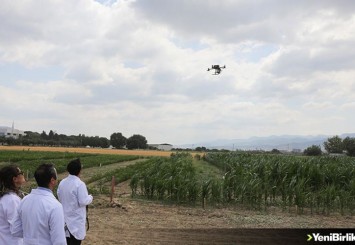 Tarımda yanlış sulamaya karşı dron destekli proje