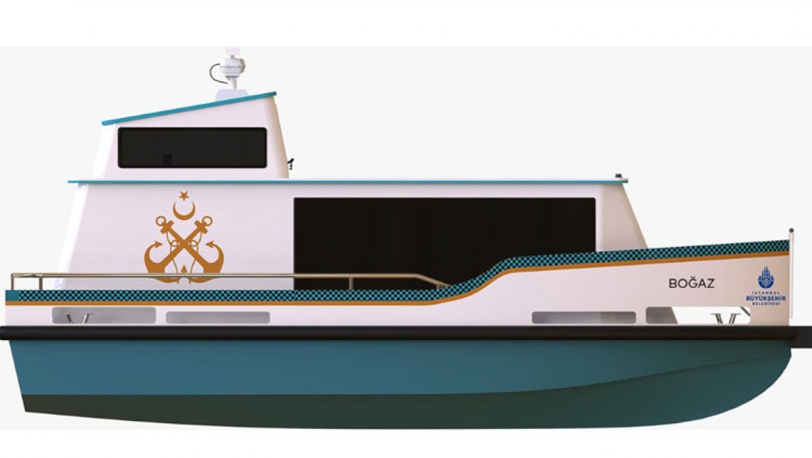 Haliç Tersanesi'nde deniz taksi üretimine başlandı