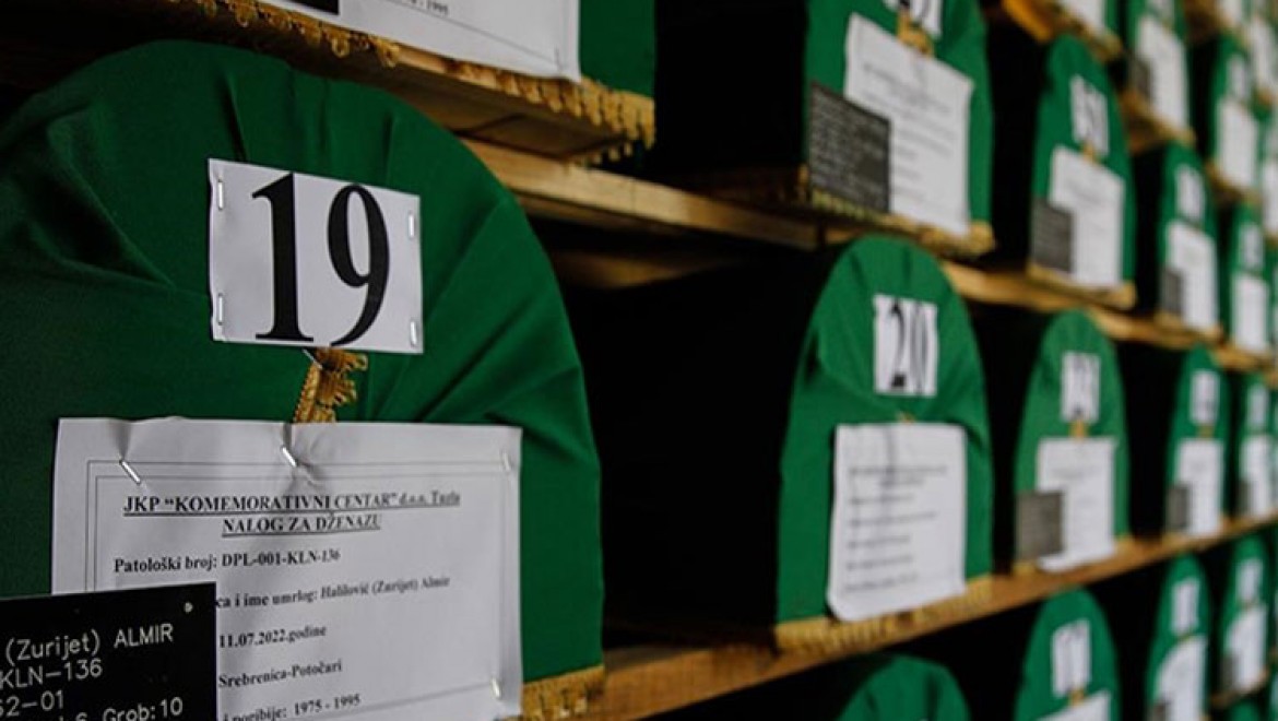Srebrenitsa soykırımının bu yıl defnedilecek 50 kurbanının cenaze işlemleri tamamlandı