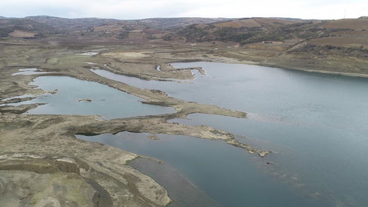 Tekirdağ'ın su ihtiyacını karşılayan barajda doluluk oranı yüzde 8'e düştü