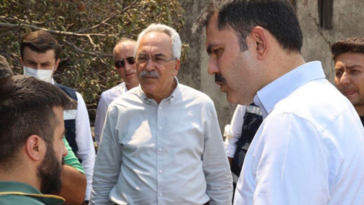 Çevre ve Şehircilik Bakanı Kurum: Manavgat'ta hasar tespit çalışmalarımızı 33 mahallenin 30'unda tamamladık