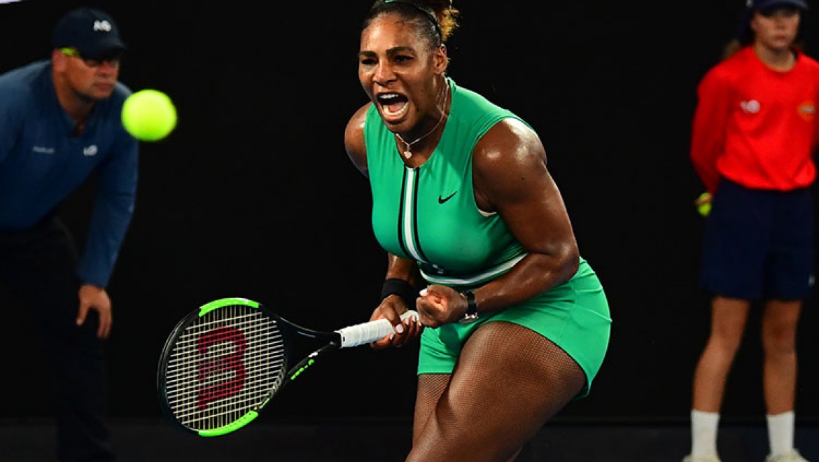 Serena Williams'tan Simona Halep'e Geçit Yok
