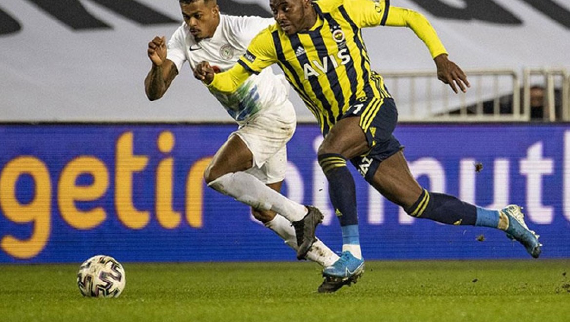 Fenerbahçe ile Çaykur Rizespor, Süper Lig'de 41. kez karşılaşacak