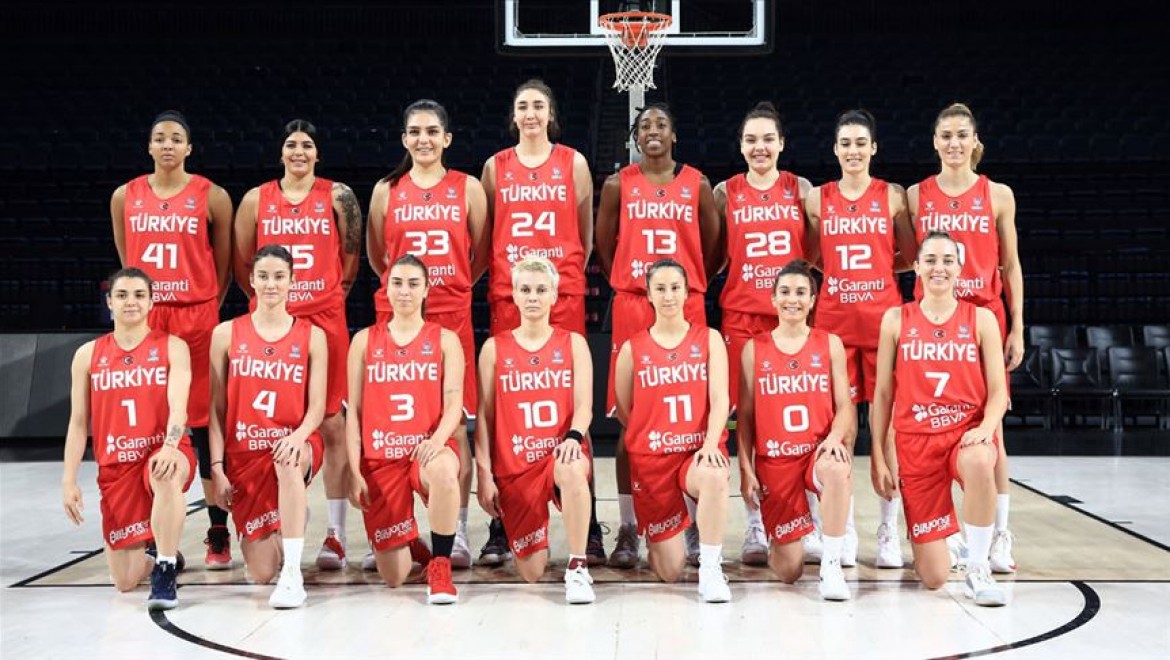 A Milli Kadın Basketbol Takımı'nın nihai kadrosu belli oldu
