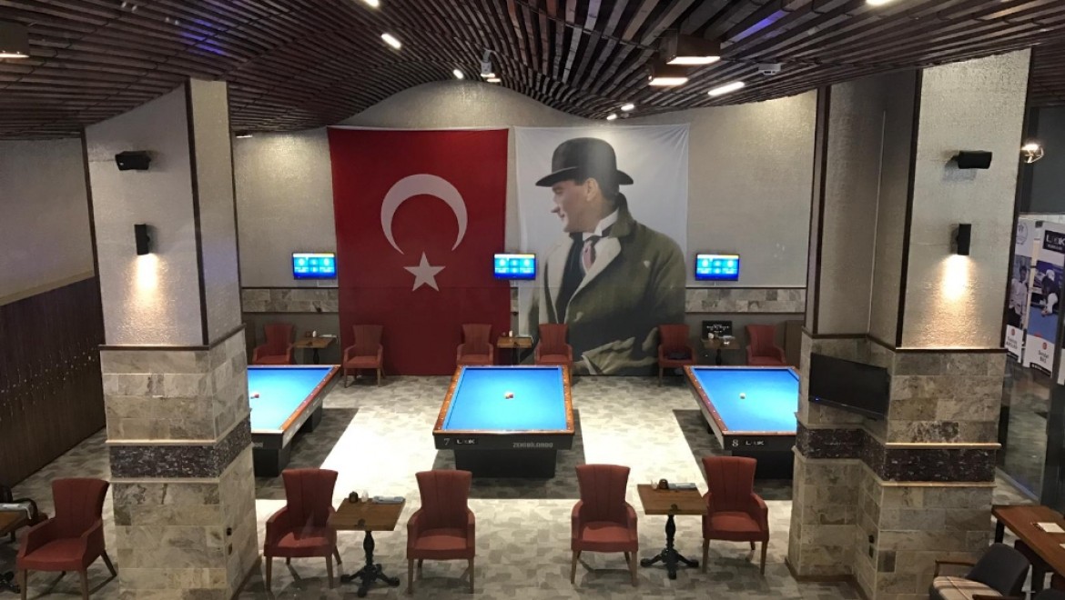 Türkiye 3 Bant Bilardo Turnuvası Başladı