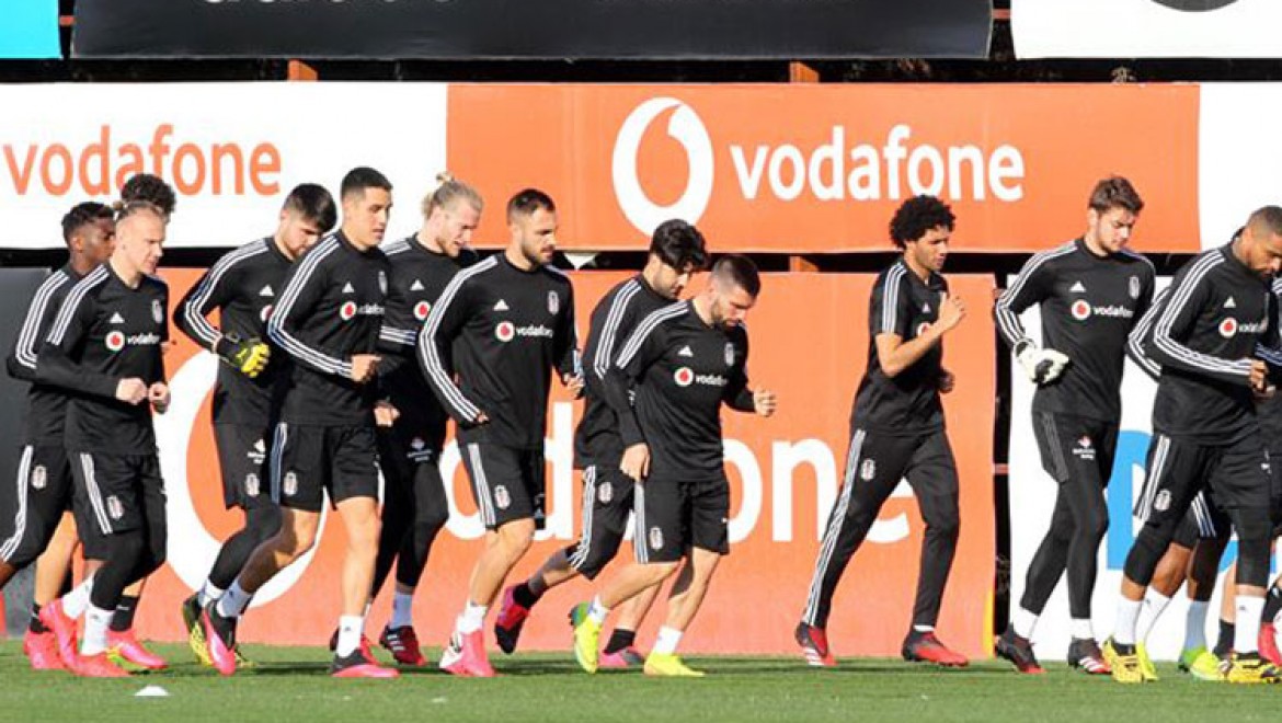 Beşiktaş'ta çalışmalar sürüyor