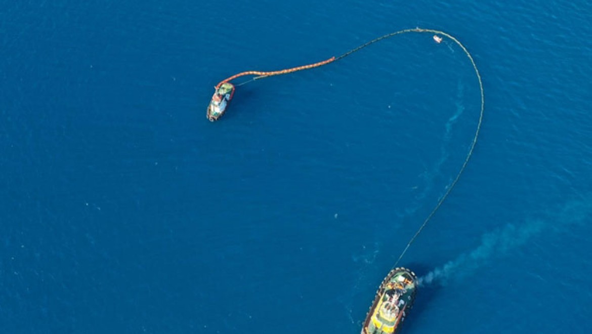 Akdeniz'de petrol kirliliğine karşı 20 bin kilometrekare alan tarandı