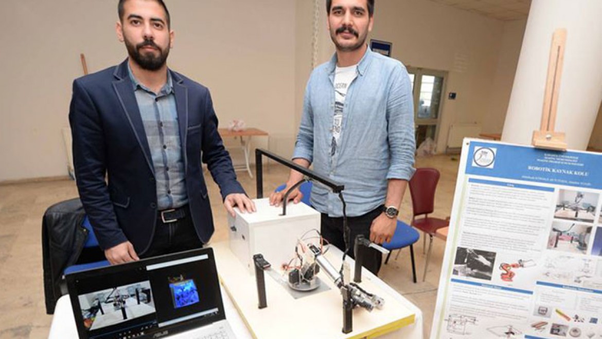 Üniversitelilerden 'robotik kaynak kolu'