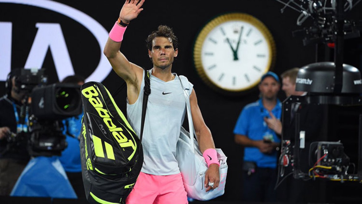 Rafael Nadal'ın Avustralya Açık macerası şanssız bitti