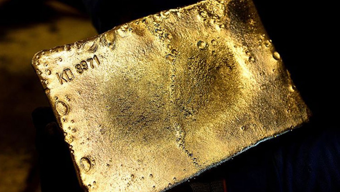 Altın üretiminde yıl sonu hedefi 45 ton