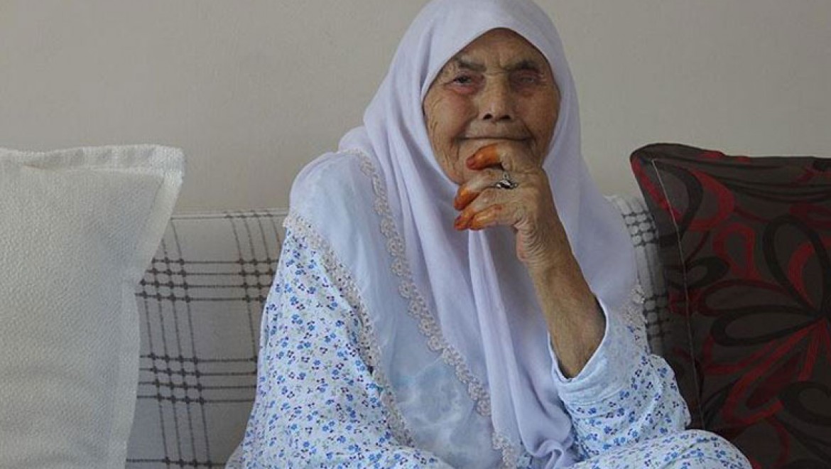 Elife nine 106 yıllık yaşamını doğal beslenmeye borçlu