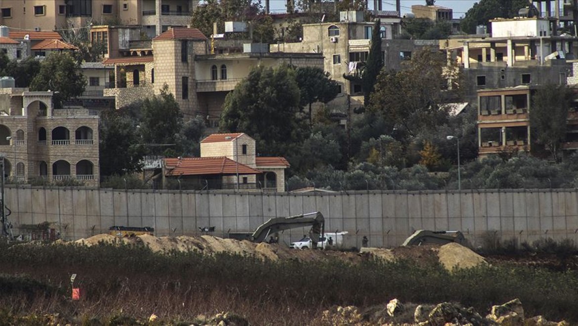 İsrail, Lübnan sınırına tünel kazılmasını önlemek amacıyla sensör yerleştiriyor