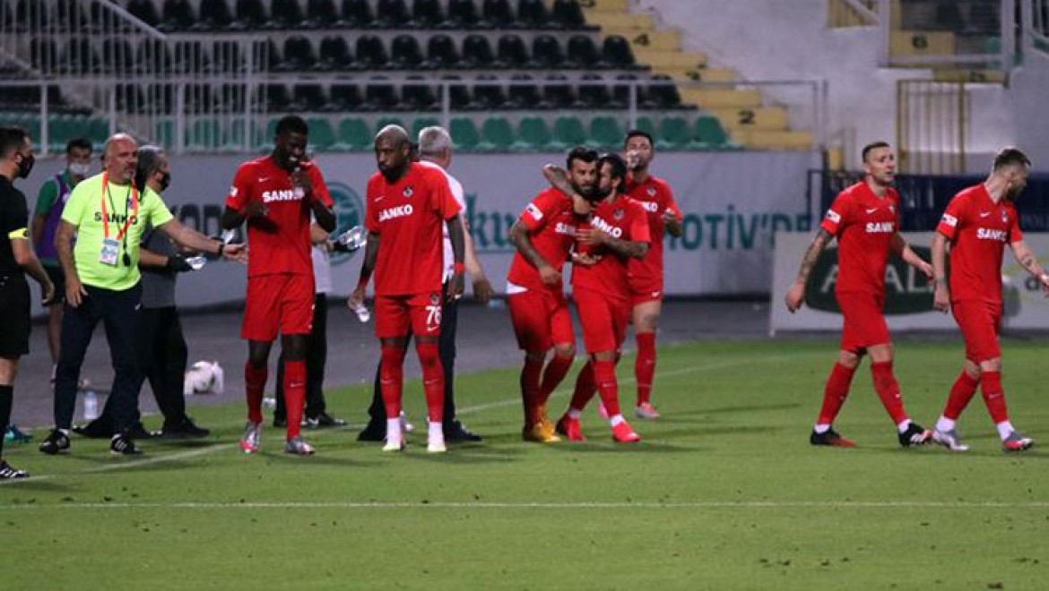 Gaziantep FK deplasmanda kazandı