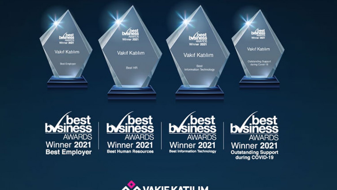 Best Business Awards'tan Vakıf Katılım'a 4 büyük ödül