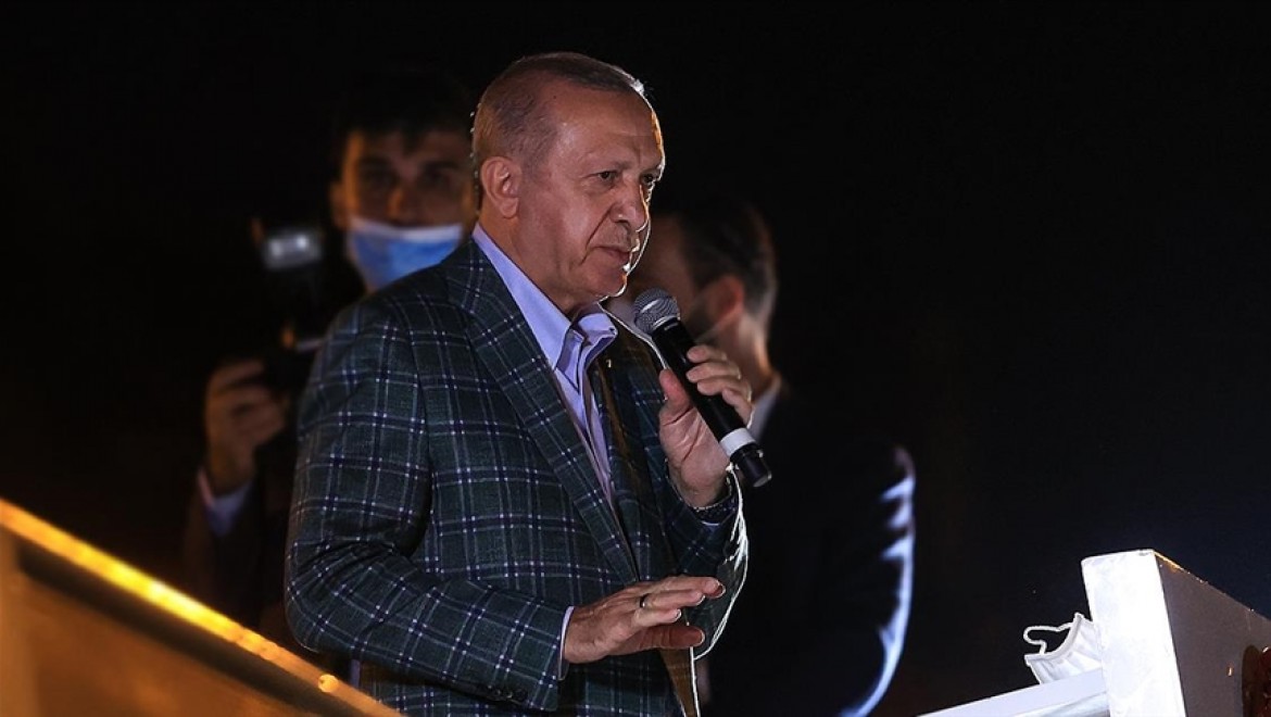 Cumhurbaşkanı Erdoğan: (Orman yangınlarında terör şüphesi) Şimdiden bazı emarelere ulaşıldı
