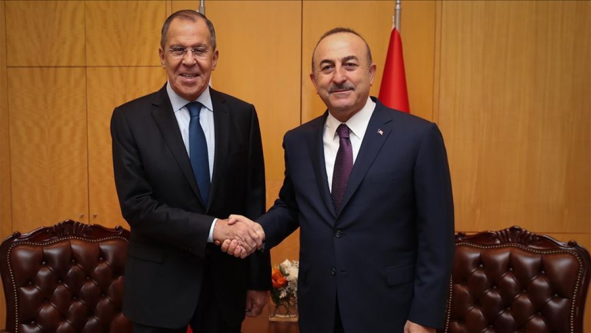 Mevlüt Çavuşoğlu Lavrov ile Libya'yı görüştü
