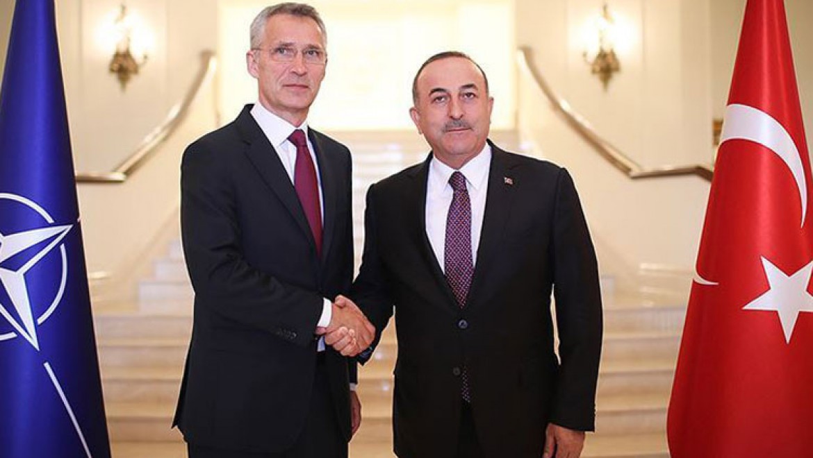 Dışişleri Bakanı Çavuşoğlu, NATO Genel Sekreteri Stoltenberg görüştü