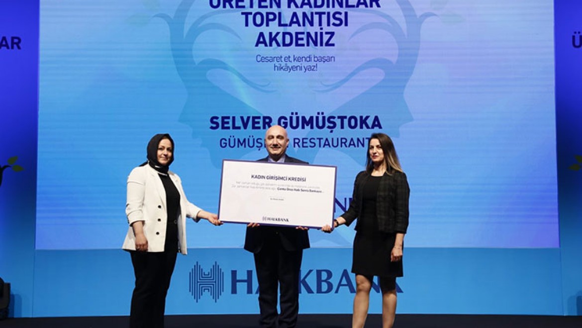 Kadınlardan Halkbank'ın sunduğu girişim desteğine büyük ilgi
