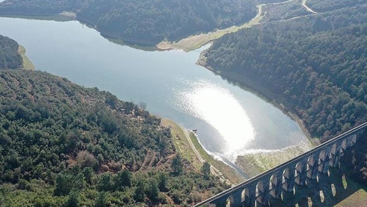 İstanbul'un barajlarındaki doluluk oranı yüzde 75,88'e yükseldi