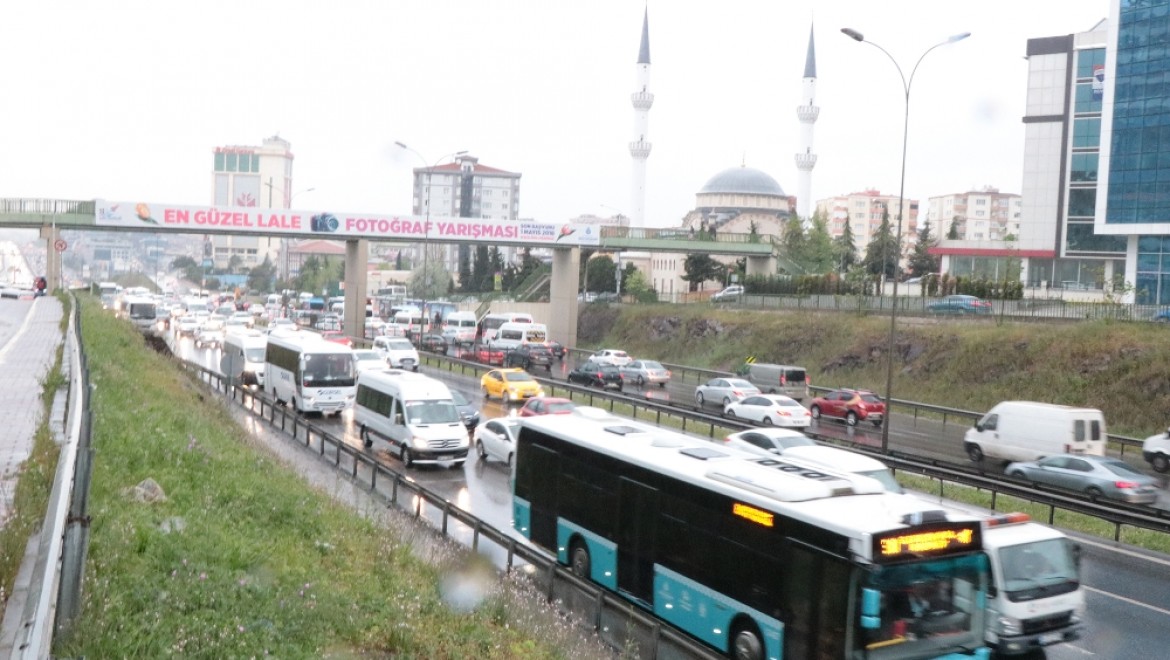 İstanbul Sağanak Yağışın Etkisi Altında
