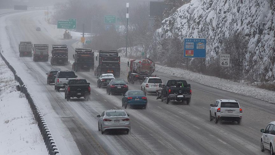 ABD'de Kar Fırtınası Hayatı Olumsuz Etkiliyor