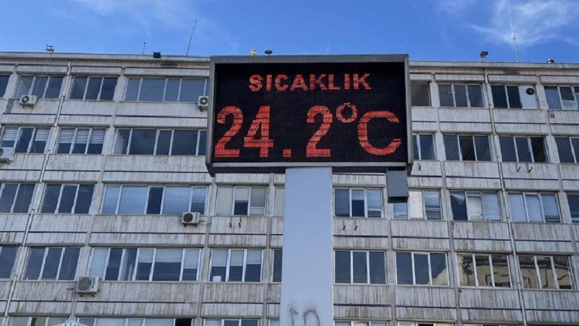 Samsun'da hava sıcaklığı 24 dereceye kadar çıktı