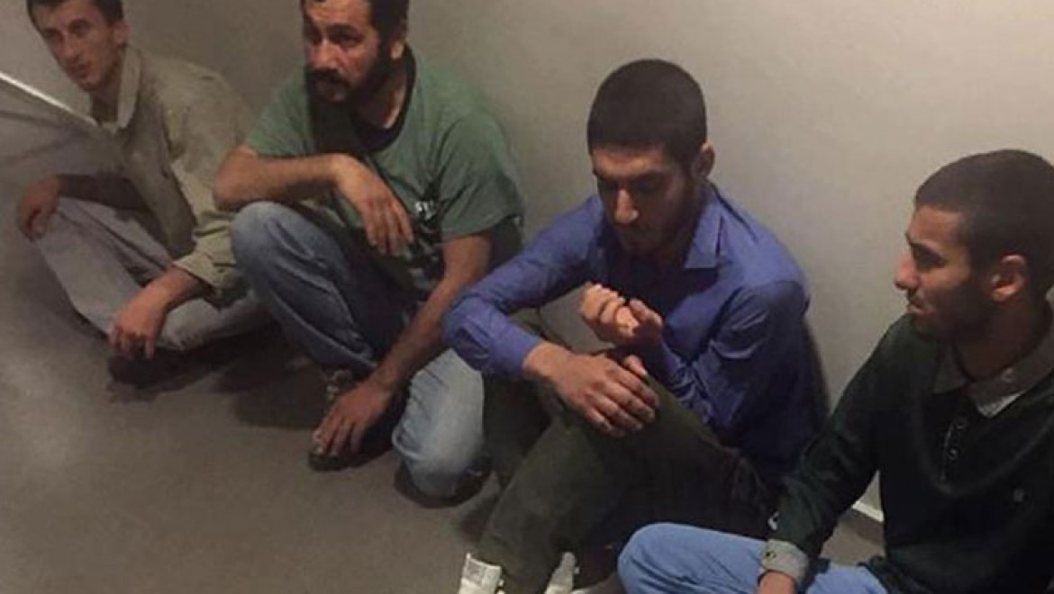 Sincar'da yakalanan 4 terörist Türkiye'ye getirildi