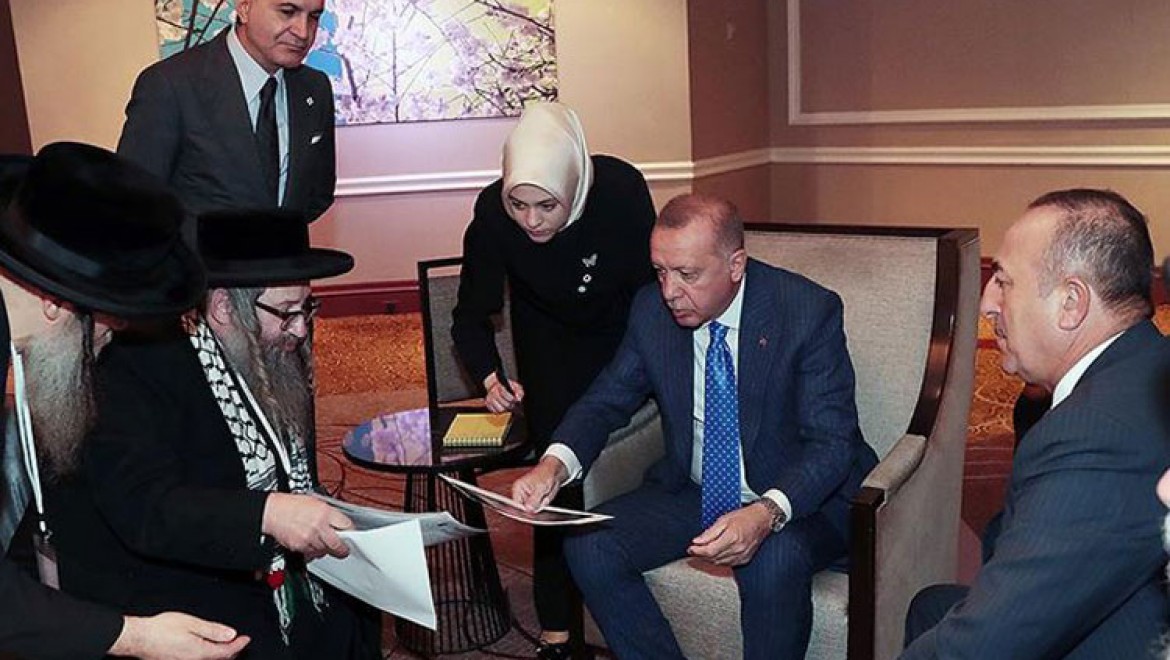 Cumhurbaşkanı Erdoğan Siyonizme Karşı Yahudiler Birliği heyetini kabul etti