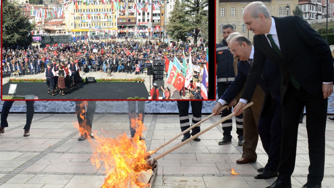 Nevruz Ateşi, Türk Dünyası Kültür Başkenti Kastamonu'dan Yakıldı