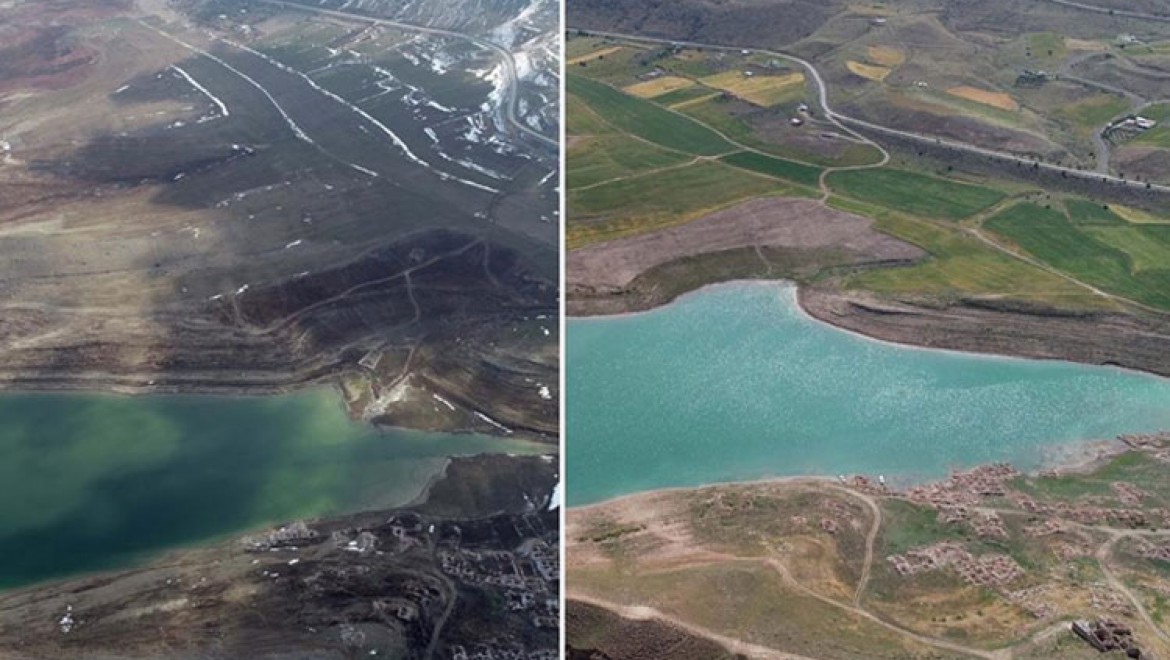 Kayseri'deki barajlarda su seviyesi son yağışlarla yükseldi