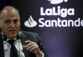 LaLiga Başkanı Tebas: İspanya, modern futbolun en büyük itibar krizini yaşıyor